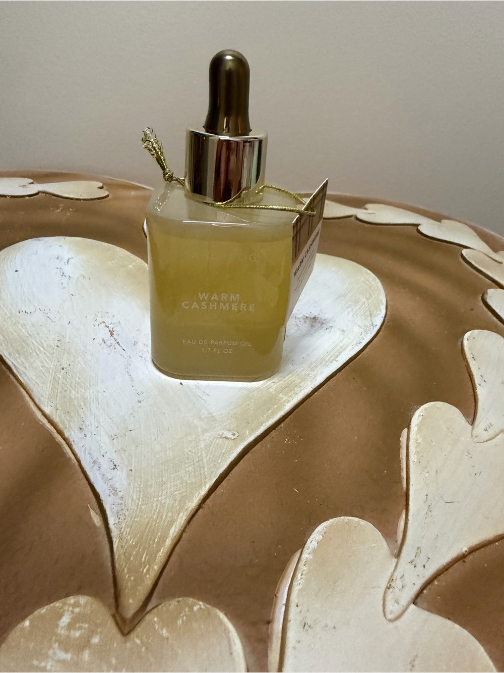 Sand + Fog Warm Cashmere Eau de Parfum Oil — Gold Dropper Bottle